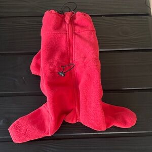Ultra warm  Fleece dog winter suit small